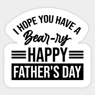 Father's- Happy father's day Sticker